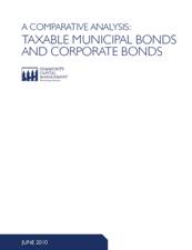 Taxable munis and corporate bonds